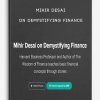 [Download Now] Mihir A. Desai - Mihir Desai on Demystifying Finance