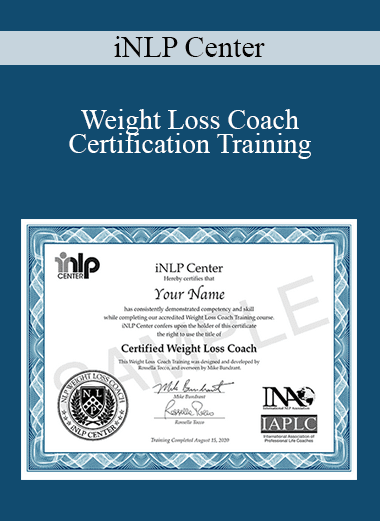 iNLP Center - Weight Loss Coach Certification Training