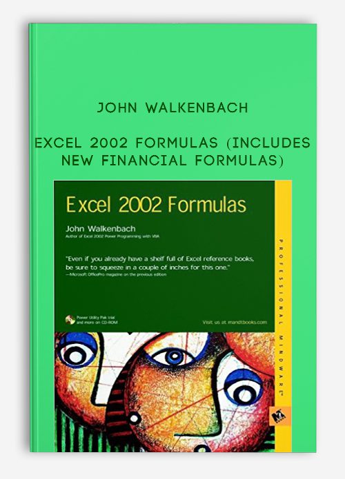 John Walkenbach – Excel 2002 Formulas (Includes New Financial Formulas)