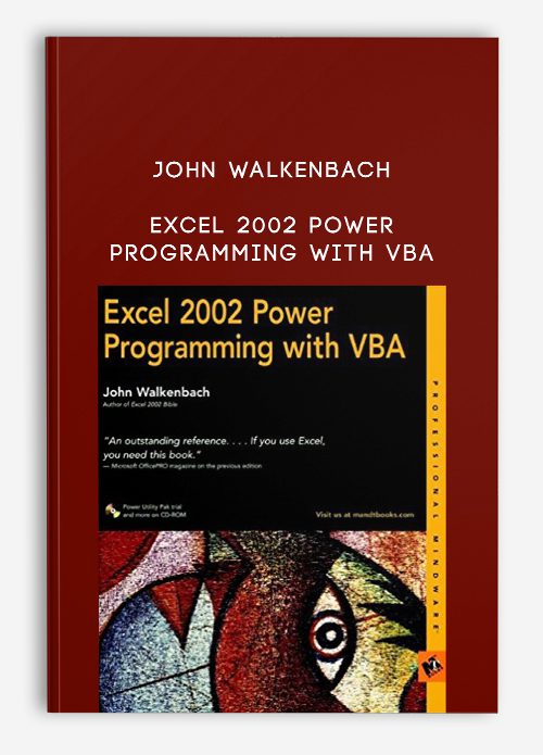 John Walkenbach – Excel 2002 Power Programming With Vba
