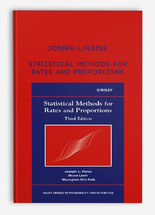 Joseph L.Fleiss – Statistical Methods for Rates and Proportions