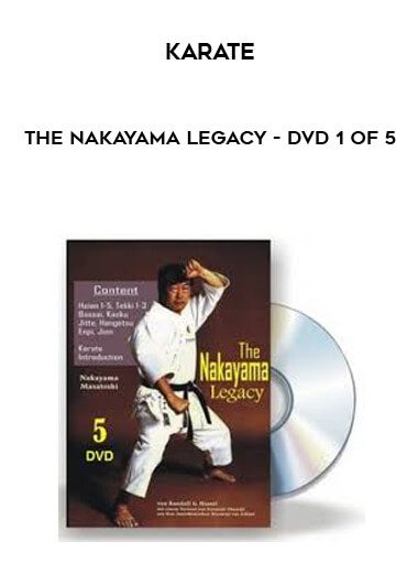 Karate – The Nakayama Legacy – DVD 1 of 5