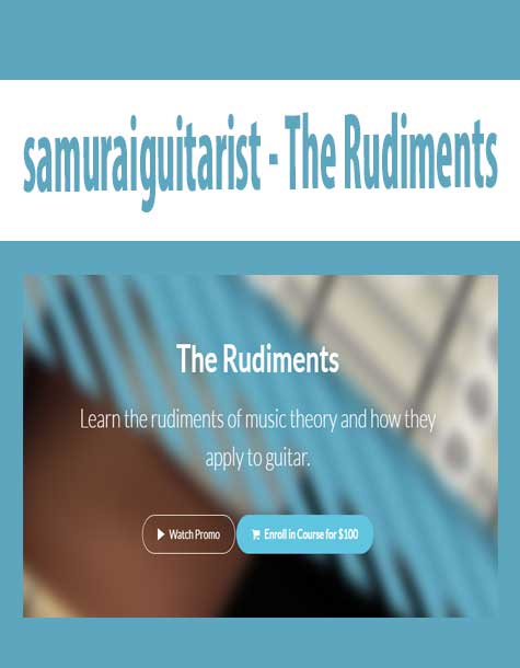 [Download Now] samuraiguitarist - The Rudiments