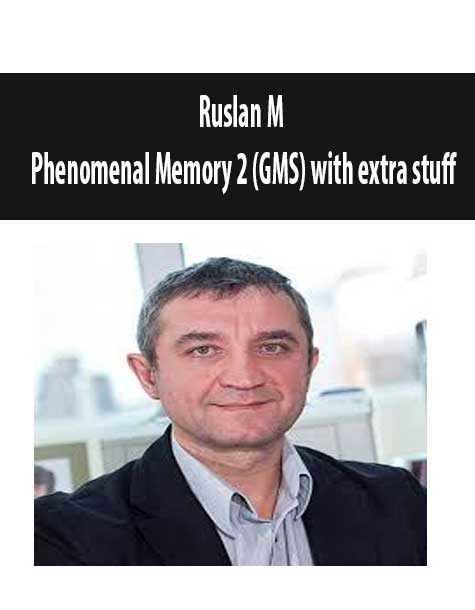 [Download Now] Ruslan Mescerjakov – Phenomenal Memory 2 (GMS) with extra stuff