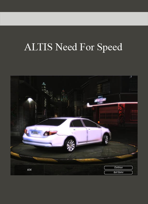 ALTIS Need For Speed