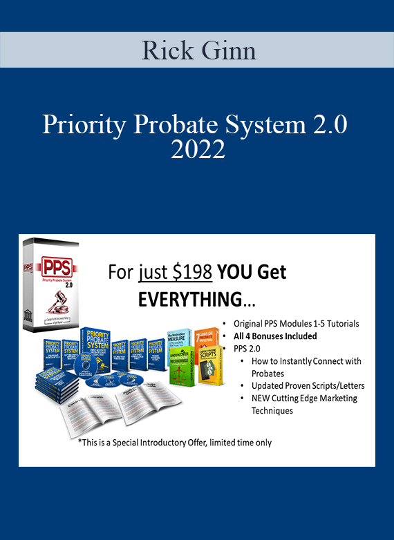 Rick Ginn - Priority Probate System 2.0 2022