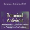 David Crow - Botanical Antivirals 2022