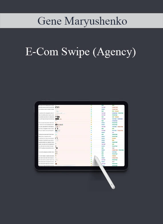 Gene Maryushenko - E-Com Swipe (Agency)