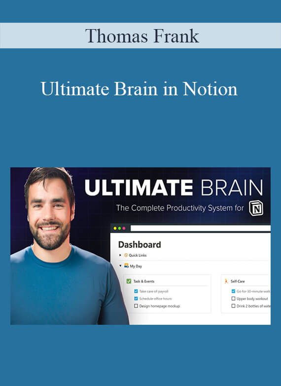 Thomas Frank - Ultimate Brain in Notion