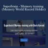 Boris Nikolai Konrad - Superbrain - Memory training (Memory World Record Holder)