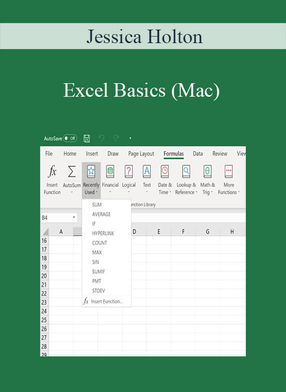 Jessica Holton - Excel Basics (Mac)