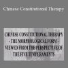 Jeffrey Yuen Seminar - ACCM - Chinese Constitutional Therapy
