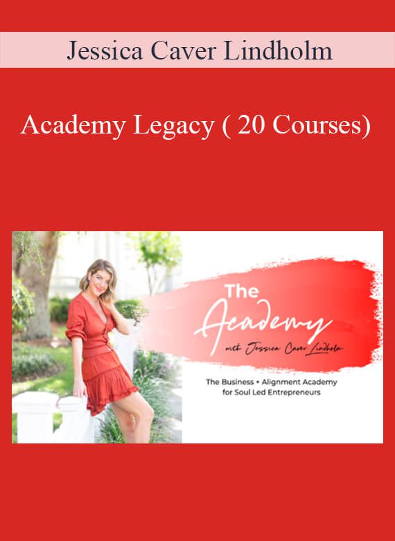 Jessica Caver Lindholm - Academy Legacy ( 20 Courses)