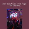 Joy of Life - New York China Town Night Life Brochure