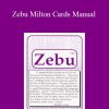 Robert Anue - Zebu Milton Cards Manual