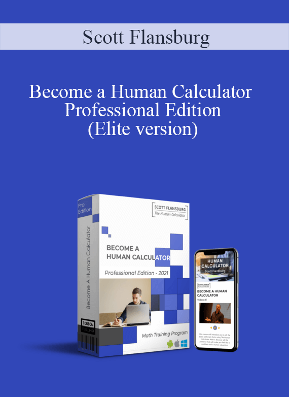 Scott Flansburg - Become a Human Calculator - Professional Edition (Elite version)Scott Flansburg - Become a Human Calculator - Professional Edition (Elite version)