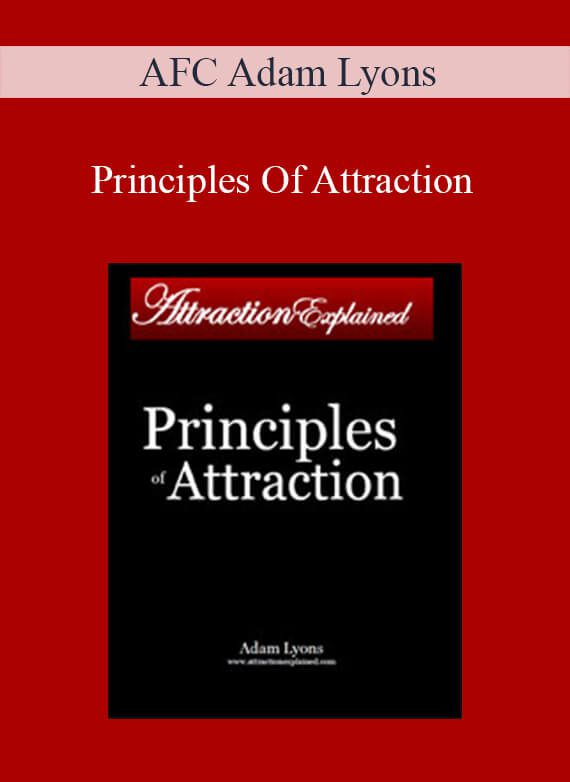 AFC Adam Lyons - Principles Of Attraction