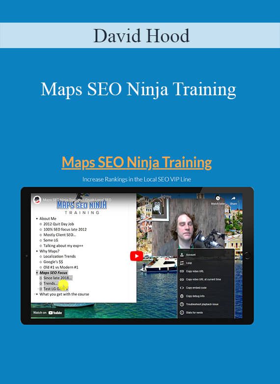 David Hood - Maps SEO Ninja Training