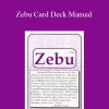 vRobert Anue - Zebu Card Deck Manual