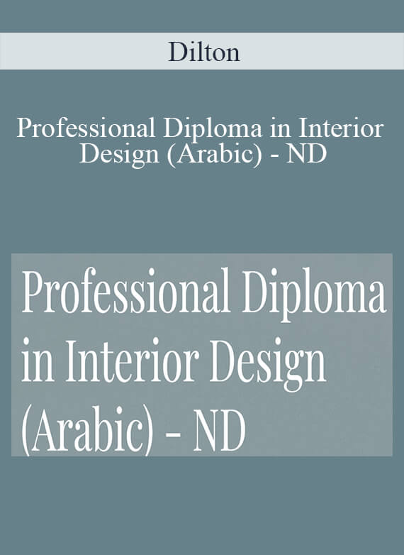 Dilton - Professional Diploma in Interior Design (Arabic) - ND