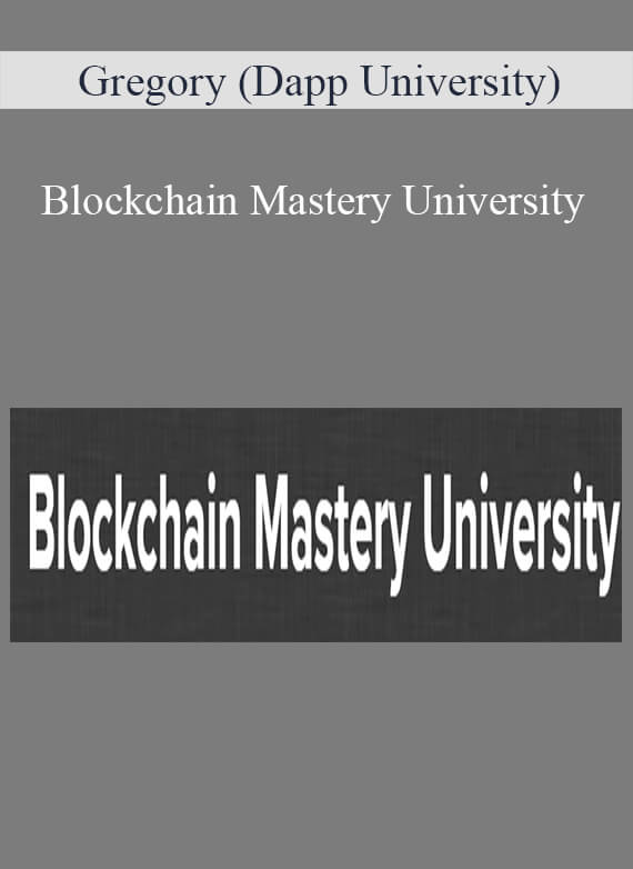 Gregory (Dapp University) - Blockchain Mastery University