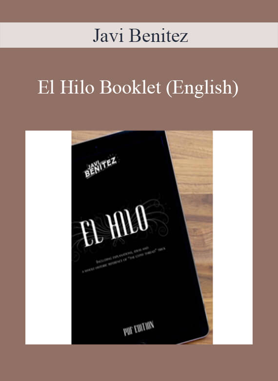 Javi Benitez - El Hilo Booklet (English)