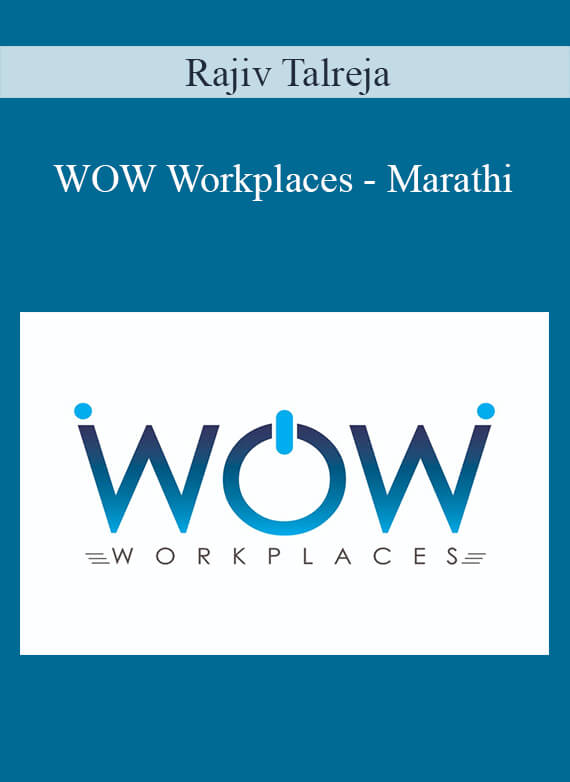 Rajiv Talreja - WOW Workplaces - Marathi