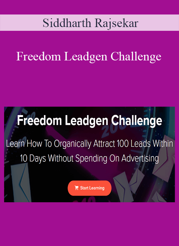 Siddharth Rajsekar - Freedom Leadgen Challenge