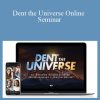 Srikumar Rao - Dent the Universe Online Seminar