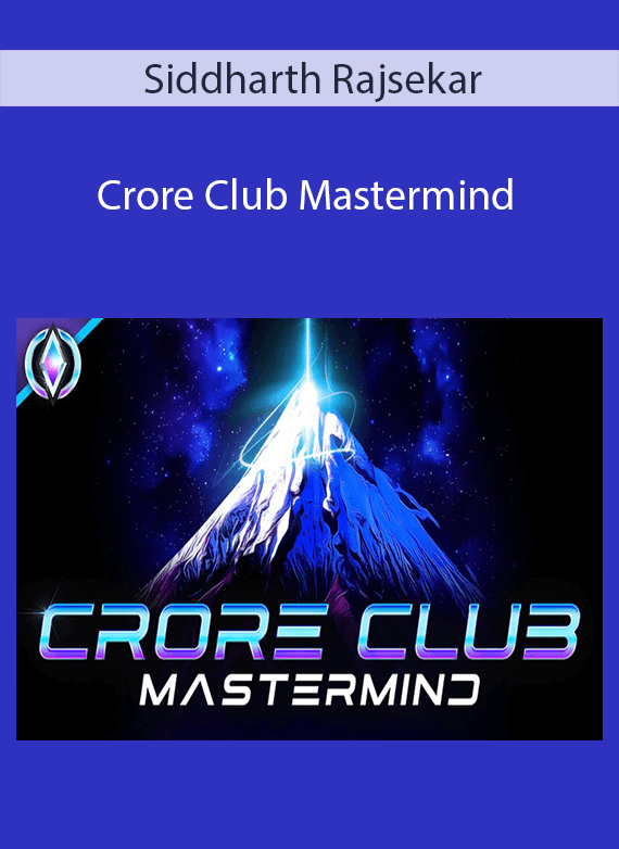 Siddharth Rajsekar - Crore Club Mastermind