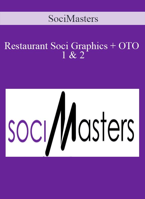 SociMasters - Restaurant Soci Graphics + OTO 1 & 2