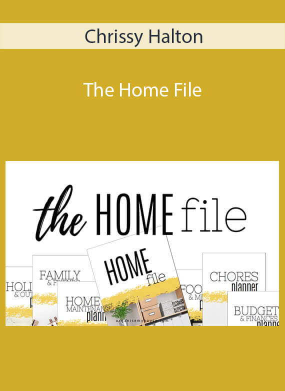 Chrissy Halton - The Home File