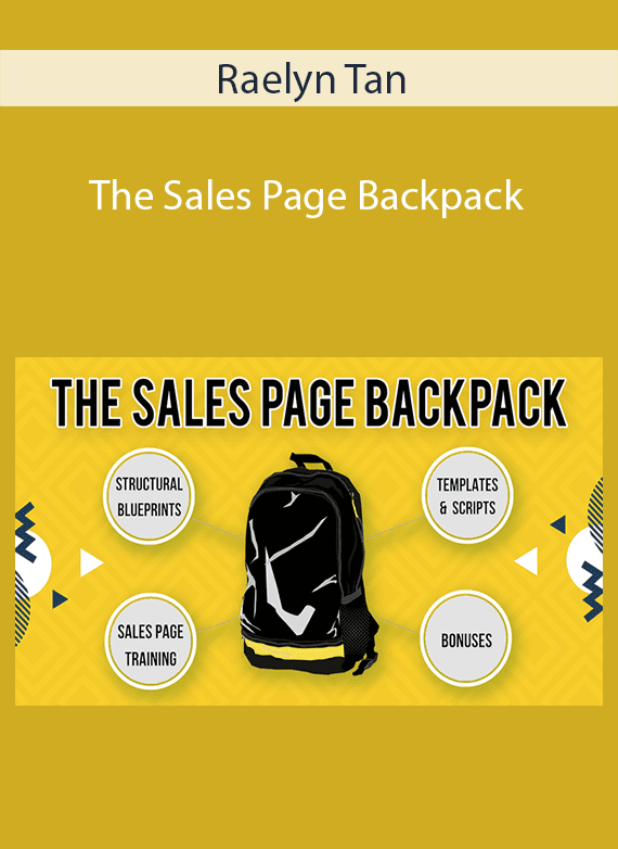 Raelyn Tan - The Sales Page Backpack