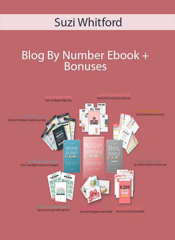 Suzi Whitford - Blog By Number Ebook + Bonuses