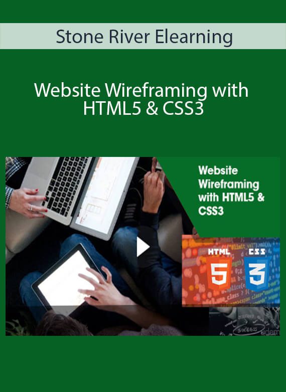 Stone River Elearning - Website Wireframing with HTML5 & CSS3