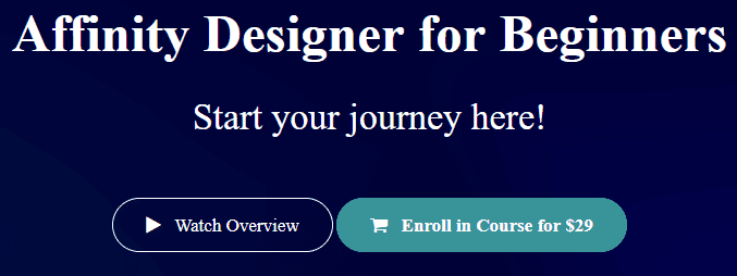 Affinity Designer for Beginners
